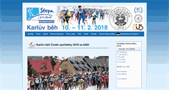 Desktop Screenshot of karluvbeh.cz